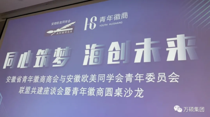 萬碩集團(tuán)董事長祝云輝  受邀參加青年徽商圓桌沙龍座談會