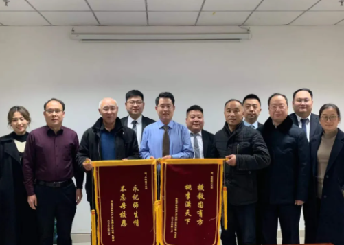 安徽萬(wàn)碩科技產(chǎn)業(yè)（集團(tuán)）有限公司董事長(zhǎng)祝云輝與安徽理工大學(xué)洽談校企合作