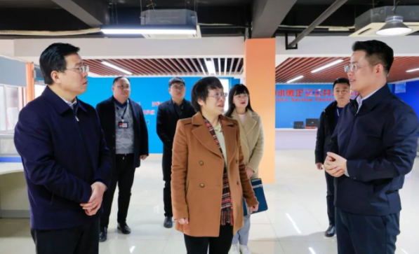 宿州市政協(xié)副主席、市工商聯(lián)主席邵迪一行蒞臨安徽萬(wàn)碩科技產(chǎn)業(yè)（集團(tuán)）有限公司調(diào)研指導(dǎo)