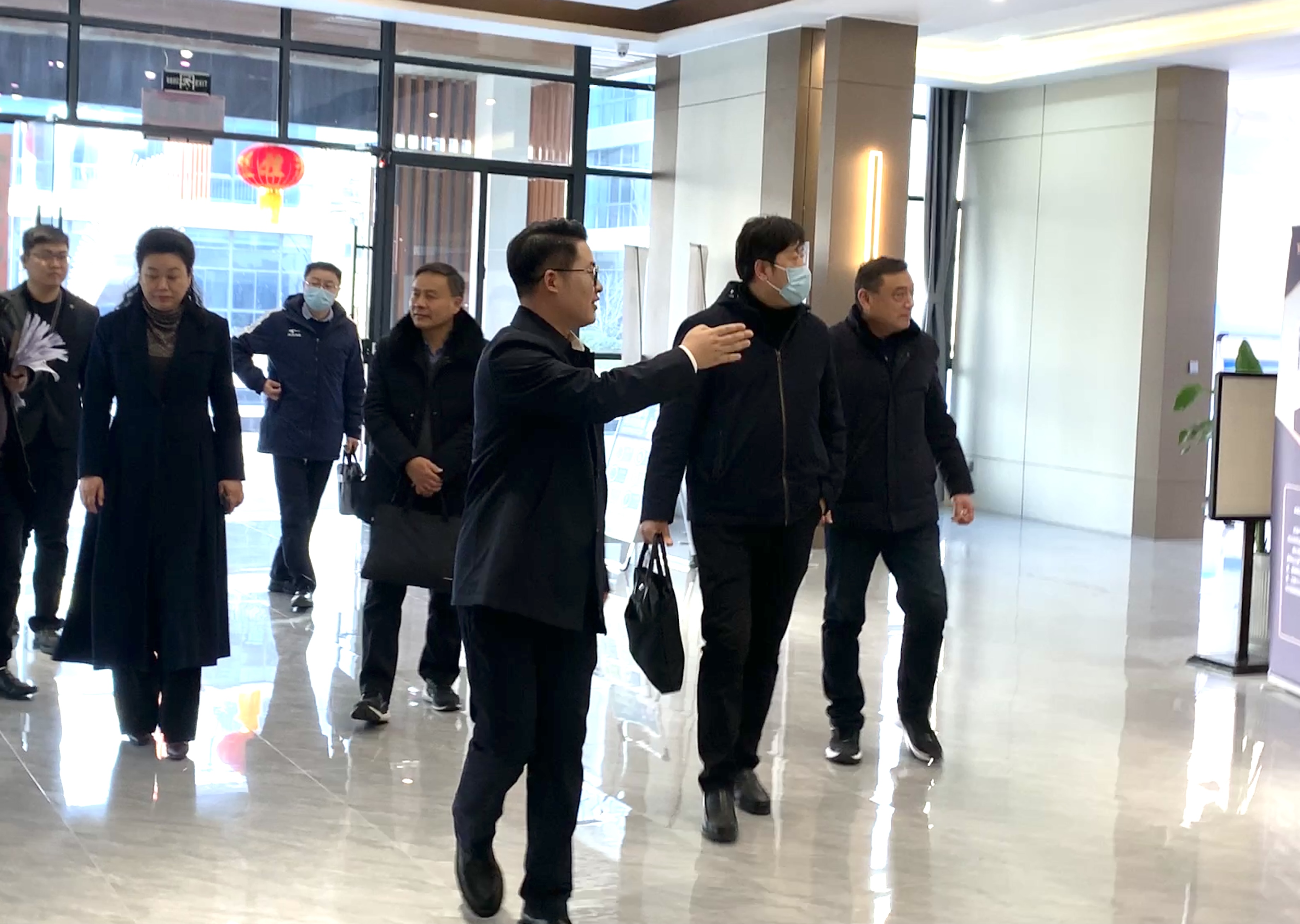 宿州市政府副秘書長高強(qiáng)一行領(lǐng)導(dǎo)蒞臨萬碩集團(tuán)調(diào)研指導(dǎo)