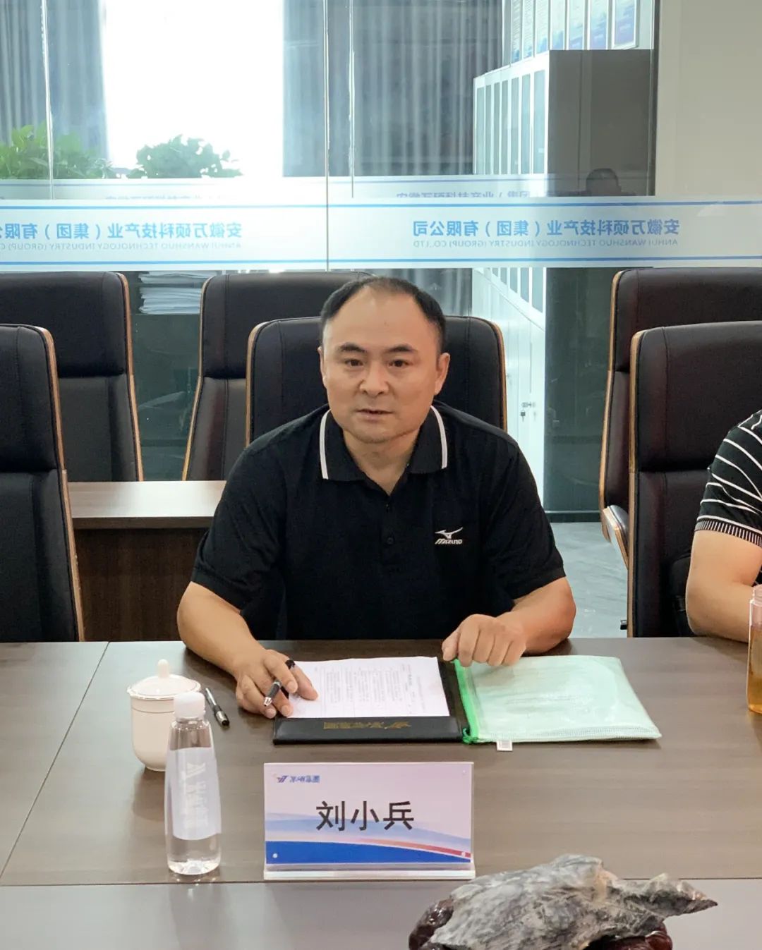 安徽省市場(chǎng)監(jiān)督管理局領(lǐng)導(dǎo)一行蒞臨安徽萬碩科技產(chǎn)業(yè)(集團(tuán))有限公司考察指導(dǎo)商業(yè)秘密保護(hù)創(chuàng)新指導(dǎo)站建設(shè)工作