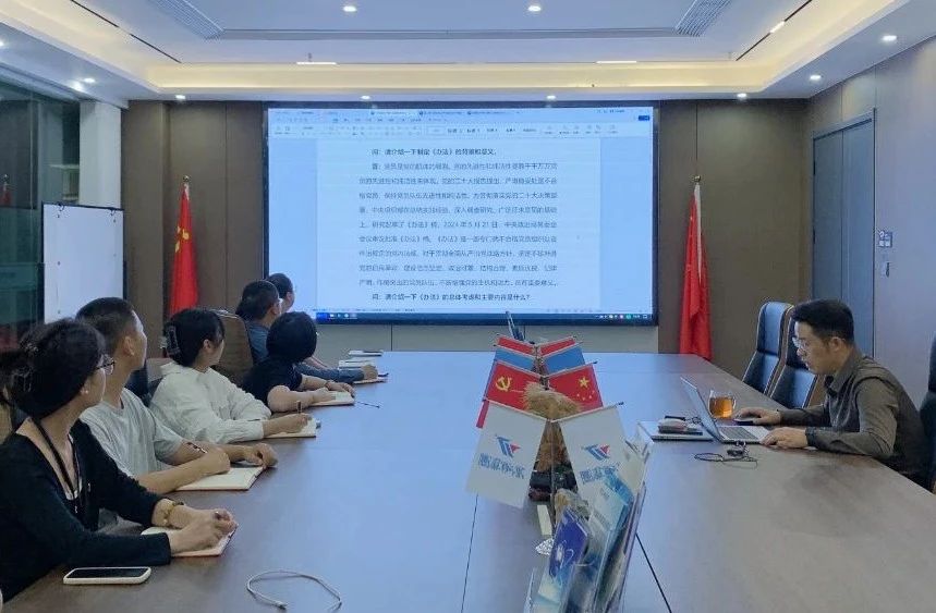 【凝聚黨心，共抒愛(ài)國(guó)情】安徽萬(wàn)碩科技產(chǎn)業(yè)(集團(tuán))有限公司黨支部慶祝中華人民共和國(guó)成立75周年主題黨日活動(dòng)